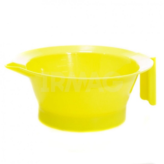 Melon Pro Чаша для красителя с носиком, пластик, 250мл., желтая