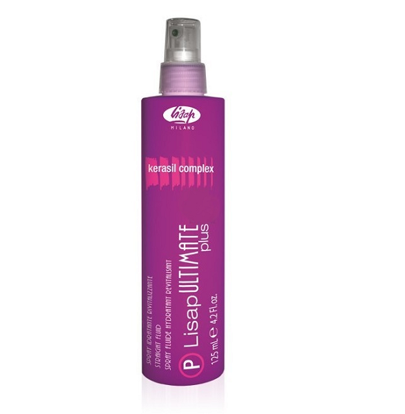 Термо-спрей для укладки волос с эффектом выпрямления - P-Lisap Ultimate Plus Straight Fluid 125 мл