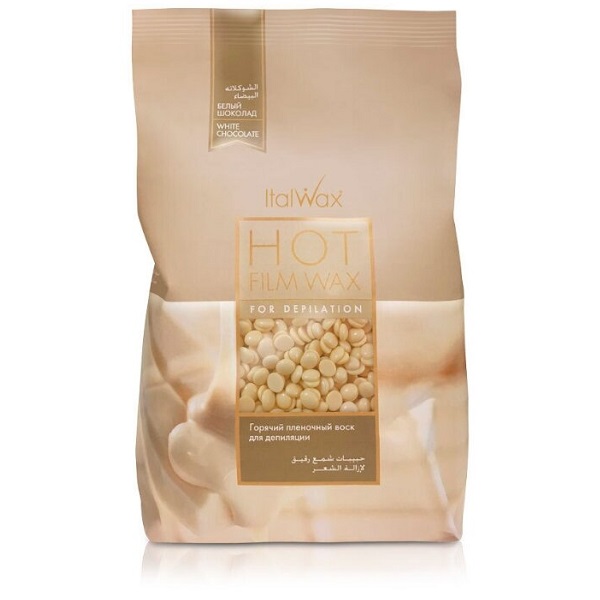 Воск горячий пленочный  ITALWAX Белый шоколад гранулы 1 кг