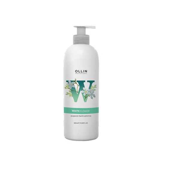 Жидкое мыло для рук "White Flower" 500мл OLLIN SOAP 