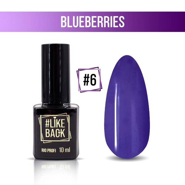 Гель-лак Like Back Blueberries №06 10мл.