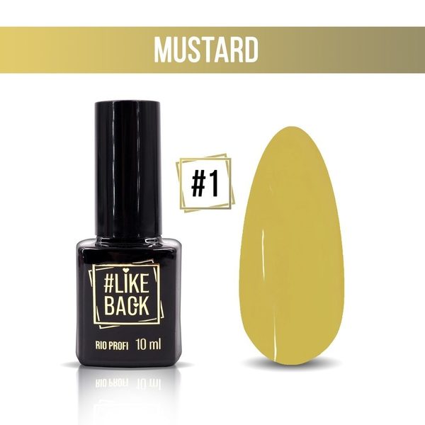 Гель-лак Like Back Mustard №01 10мл.