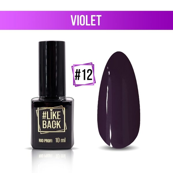 Гель-лак Like Back Violet №12 10мл.