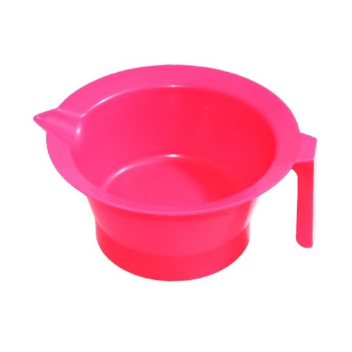 Melon Pro Чаша для красителя с носиком, пластик, 250мл., розовая
